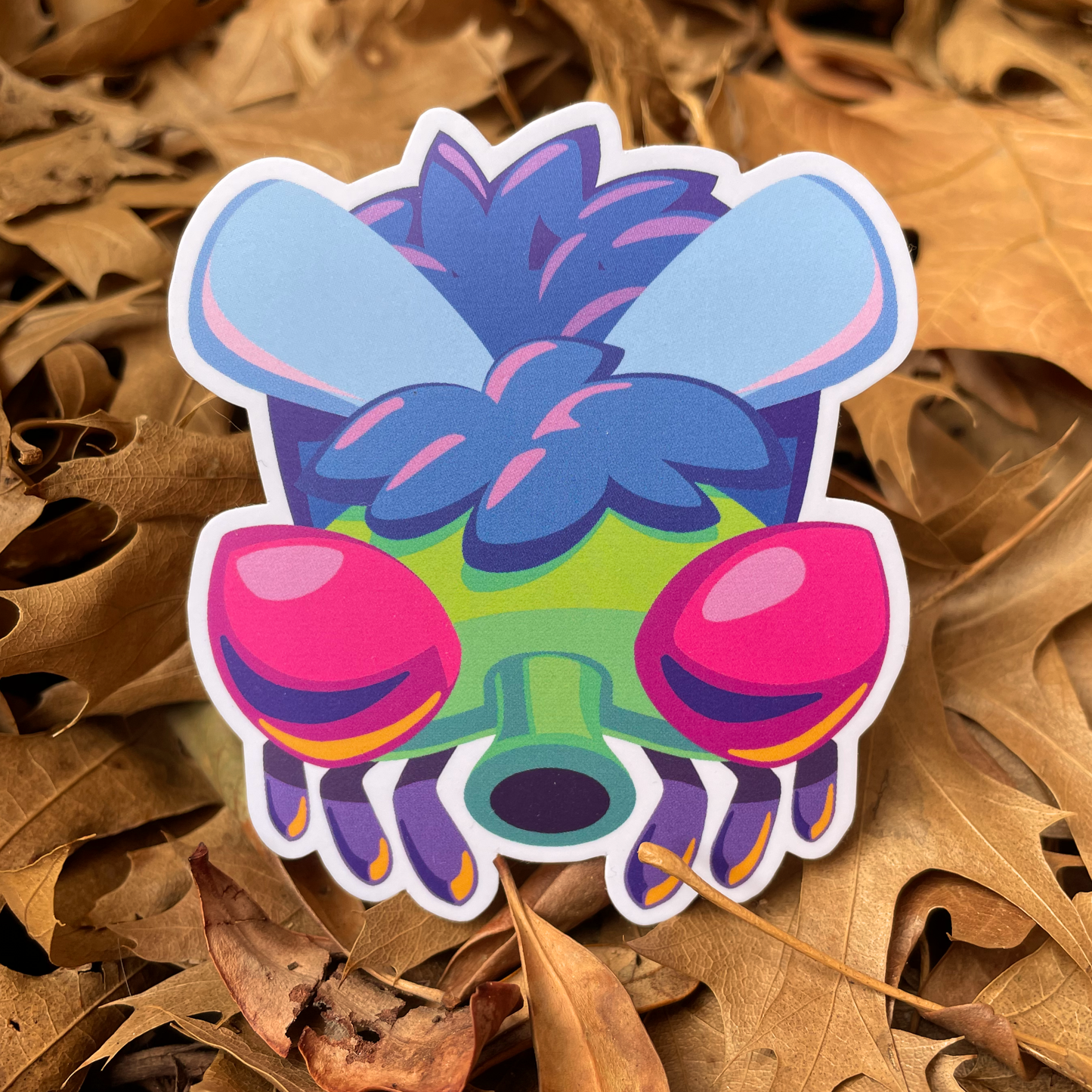 Halloween Fly Critter Vinyl Sticker